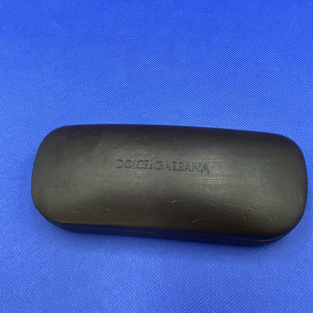DOLCE GABBANA Glasses Case L Classic Black Matte